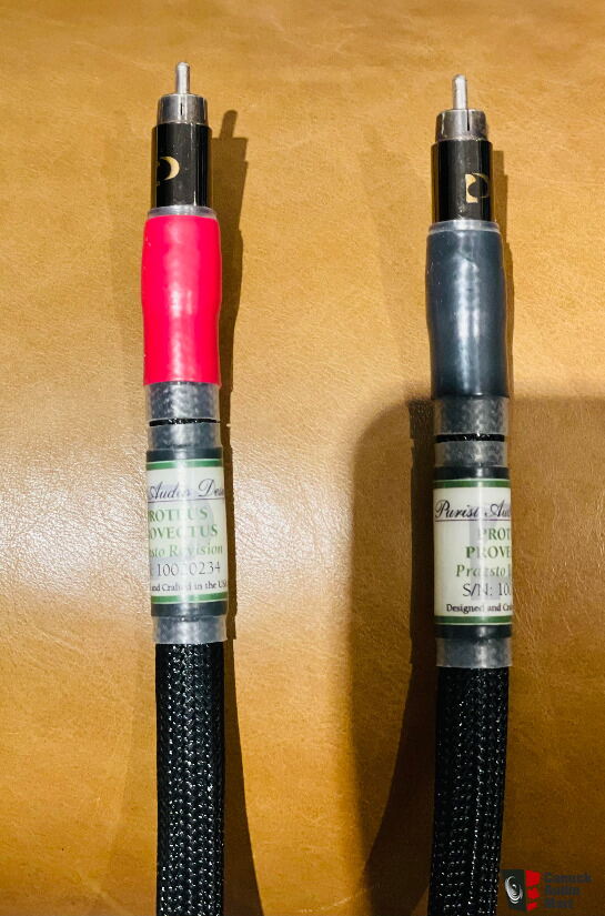 Purist Audio Design Proteus Provectus RCA Cables 5m Pair Photo