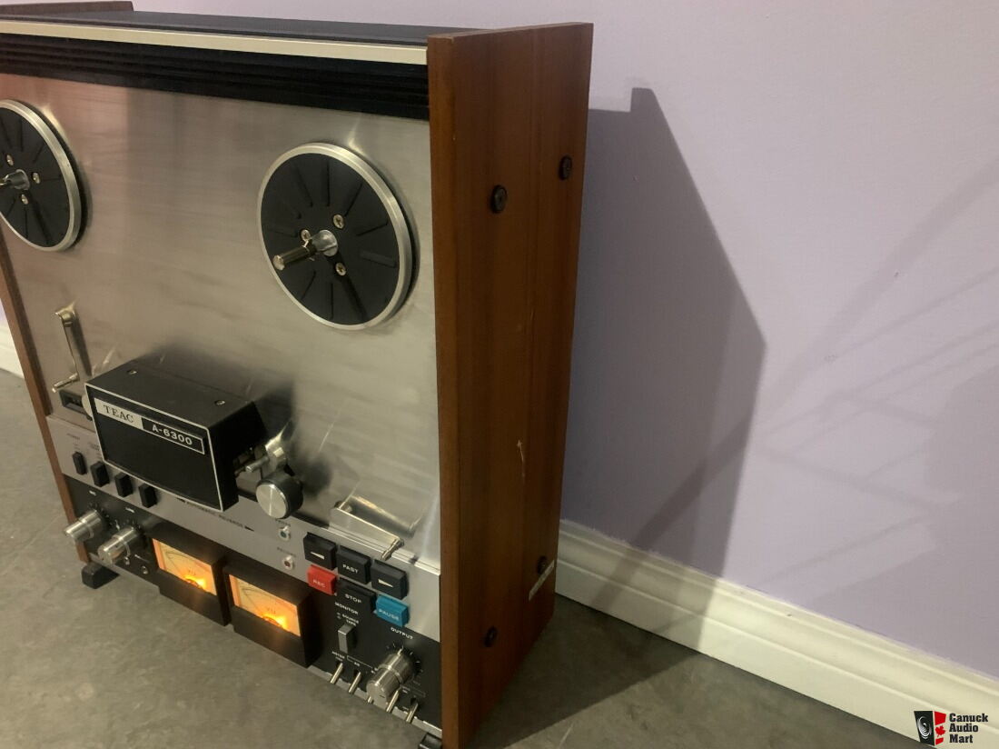 Teac A-6300 Reel to reel deck in action. by DrPatte on