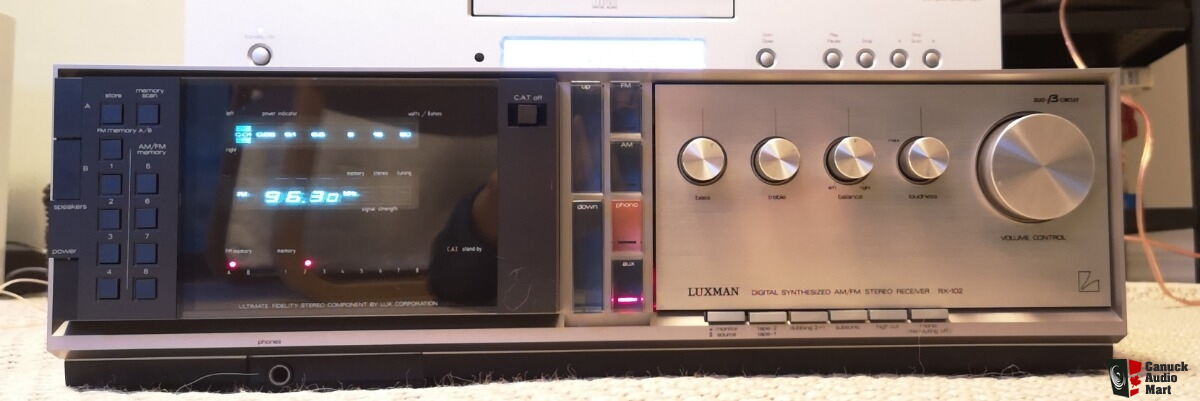Luxman RX-102 Receiver with Box For Sale - Canuck Audio Mart