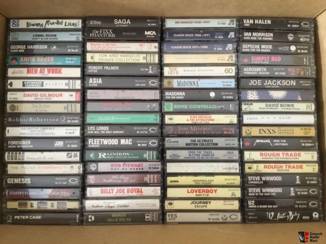 68 Rock and Roll cassette tapes - Various artists Photo #3667154 - Canuck Audio Mart