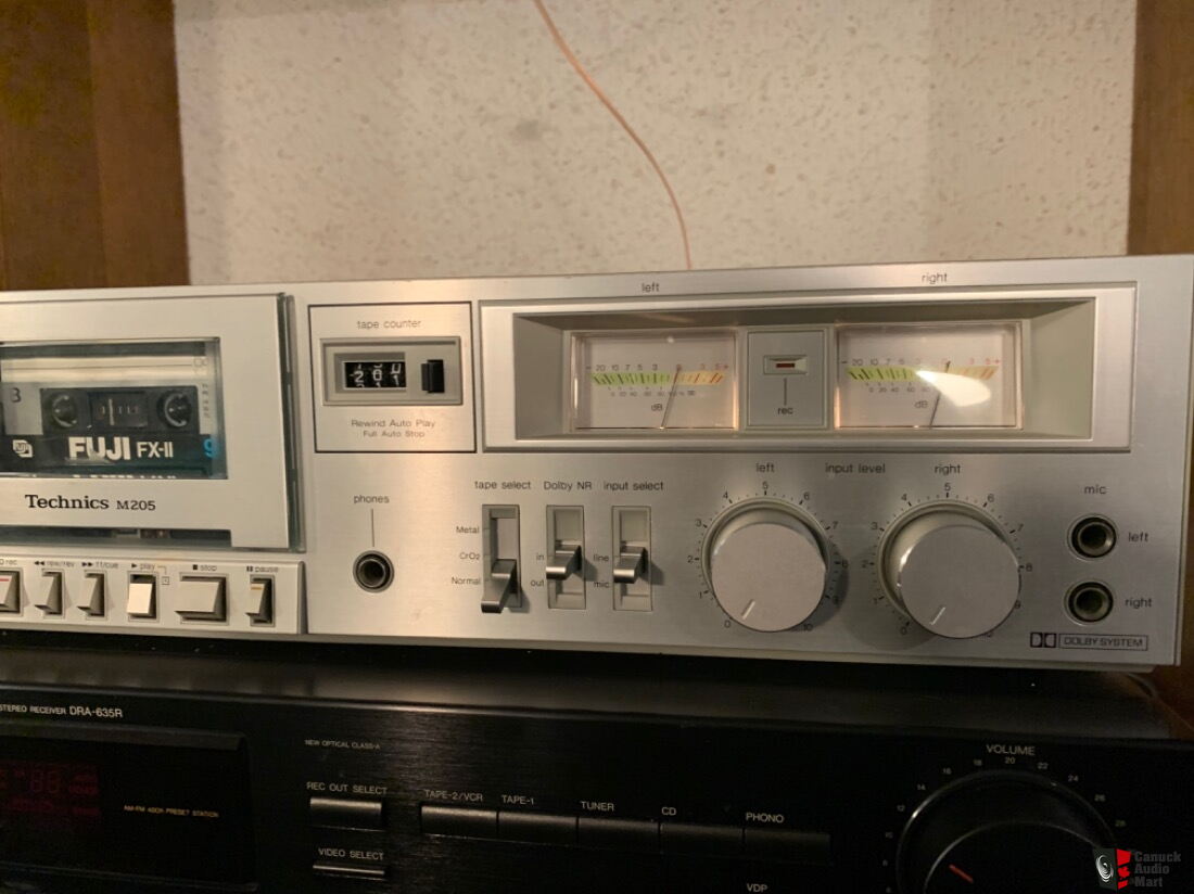 Technics M205 Dual Cassette Tape Deck