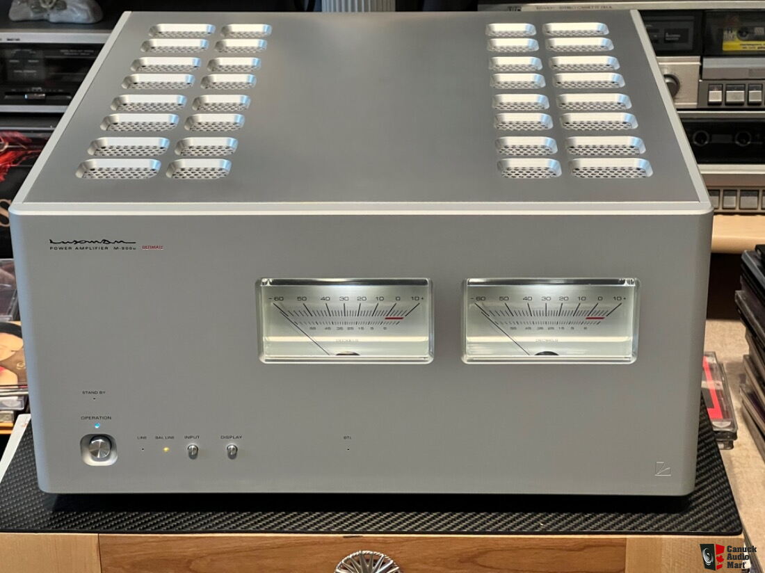 Luxman M900u Power Amplifier Like New Sale Pending Photo 3672394