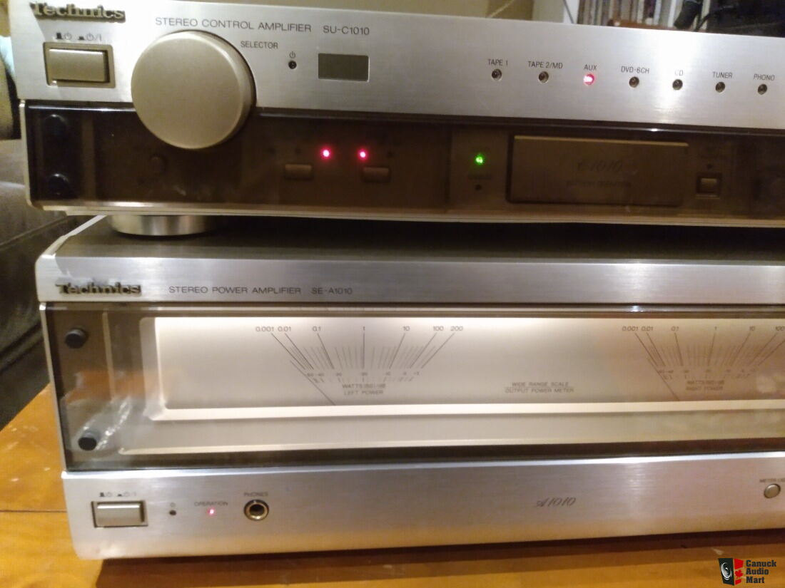 Technics SU C1010 preamp and SE A1010 Power amp item pending sale