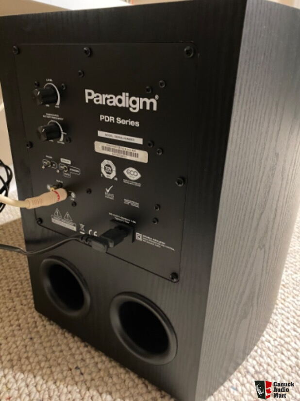 Paradigm clearance pdr 100