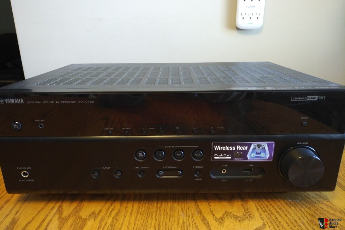 Yamaha RX-V485 - 5.1 Channel AV Receiver with MusicCast For Sale