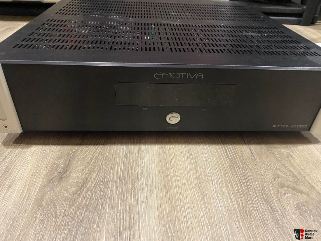 Emotiva XPA200 amplifier For Sale Canuck Audio Mart