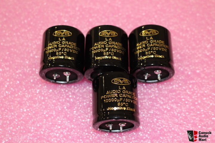 NOVER Audio Grade Power Capacitor - 10000uF 63V/50V/35V Or 6800uF 35V For DIY HiFi
