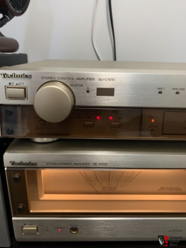 Technics SE-A1010 amplifier & SU-C1010 preamplifier Updated Trade