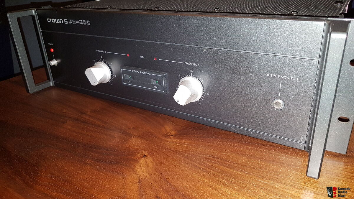 Transparence Audio Subwoofer and Crown PS200 combo Photo 3712439