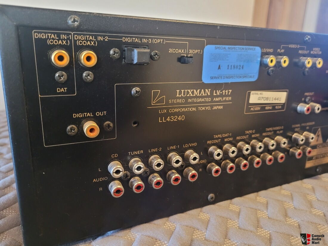 LUXMAN LV-117, Điện Tử Anh Duyên