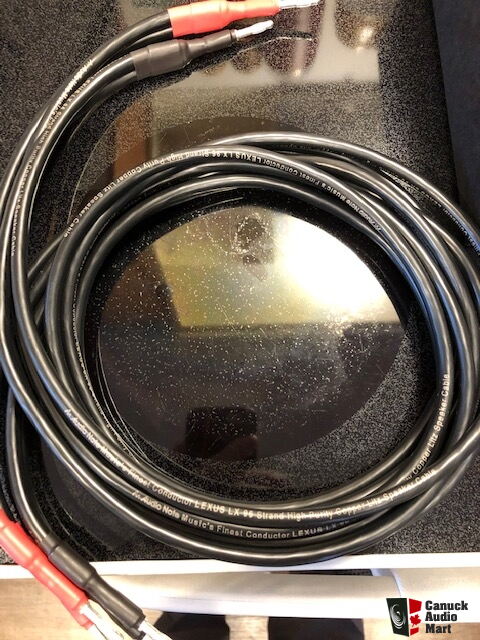 Audio Note Lexus Speaker Cables Bi-Wired 1.5 M Shipped For Sale ...
