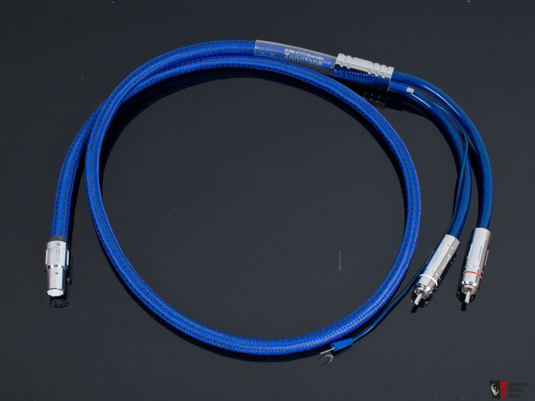 Zonotone 8NTW-8080 Prestage Phono Cable 1.2m Photo #3715815