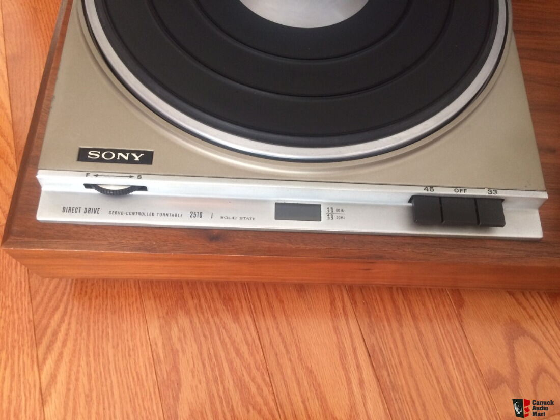 SONY PS-2510 direct drive high quality turntable Photo #3725526