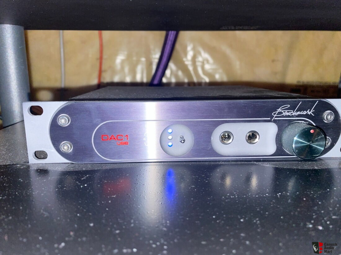 Benchmark DAC1 USB Black Rack Mount(Dac,Pre amplifier) Photo