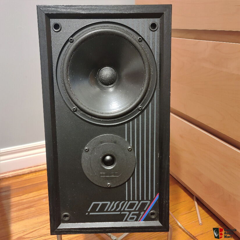 Mission 761 Bookshelf Speakers - Made in england For Sale - Canuck