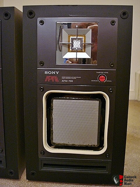 Sony APM 700 square woofer 2 ways Photo 3736782 Canuck Audio Mart