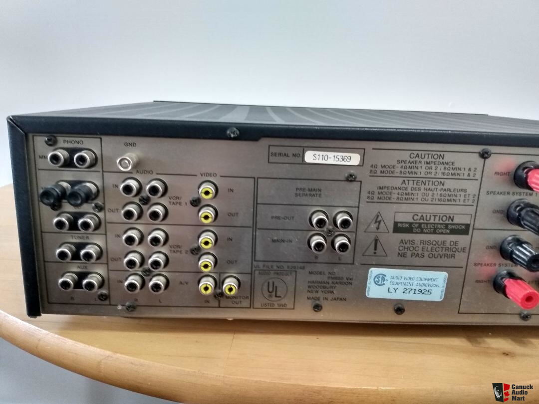 Harmon Kardon PM655 Vxi 90 watts per channel (Vintage) For Sale