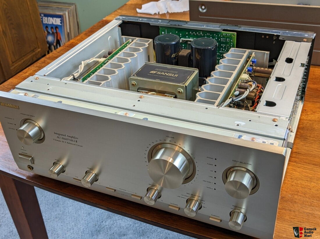 Sansui AU- Alpha 607 NRA II X Circuit, Best 607 Ever Produced