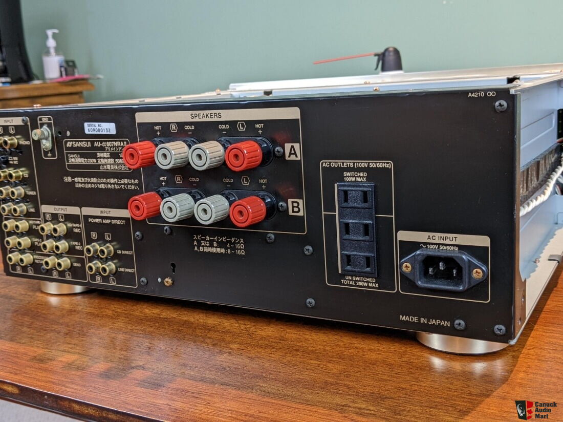 Sansui AU- Alpha 607 NRA II X Circuit, Best 607 Ever Produced