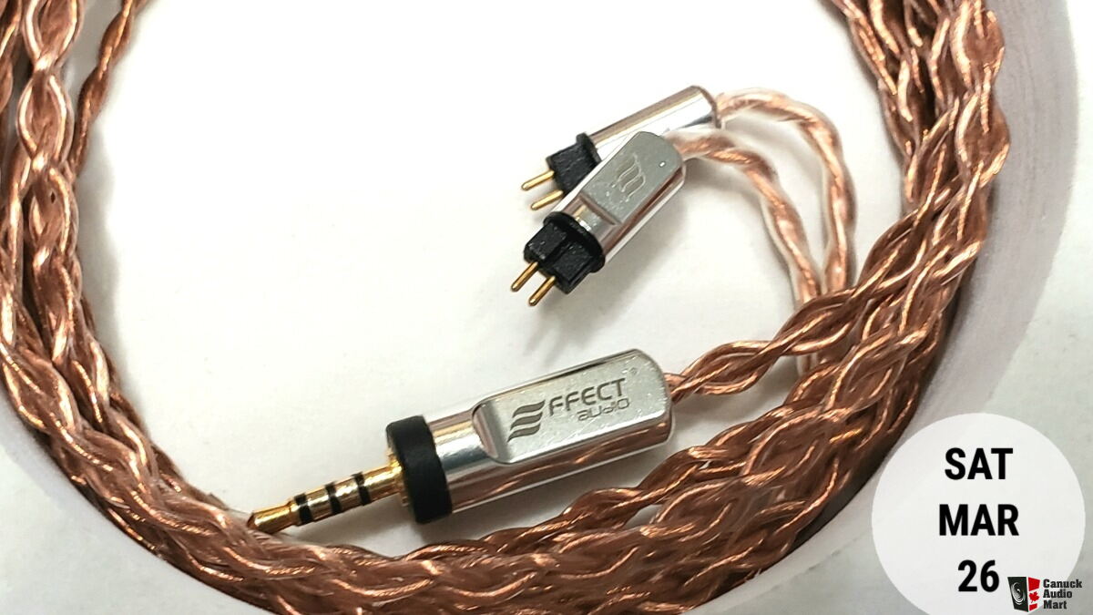 Effect Audio Maestro IEM cable - 2pin to 2.5mm Balanced For Sale ...