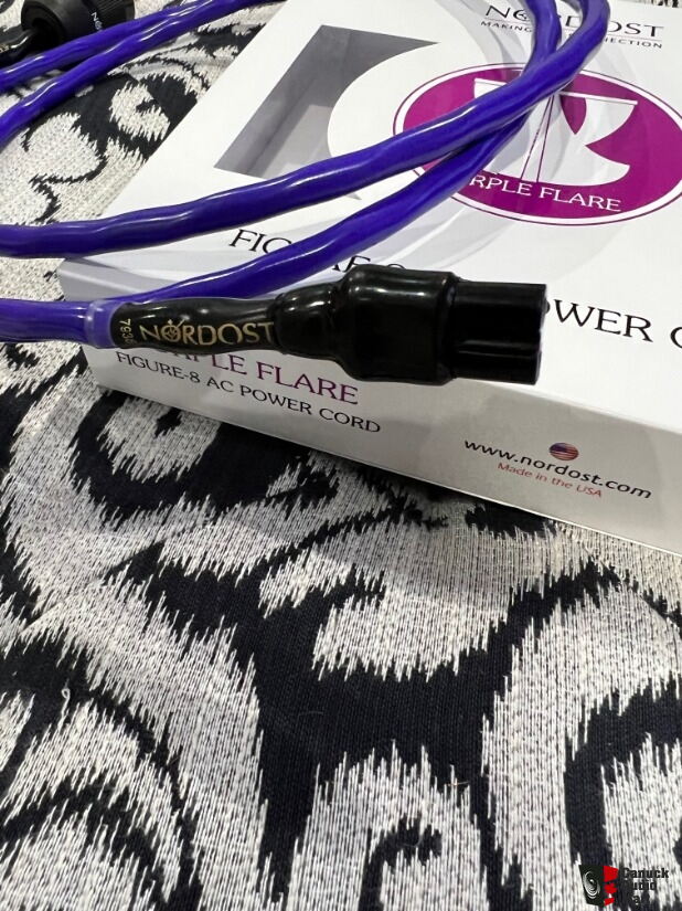 Nordost Purple Flare Power Cable 2M (C7) For Sale - US Audio Mart