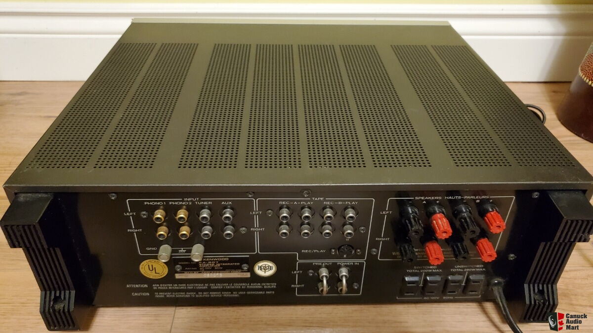 Rare. Kenwood KA-907 dual mono integrated amplifier Photo #3782920