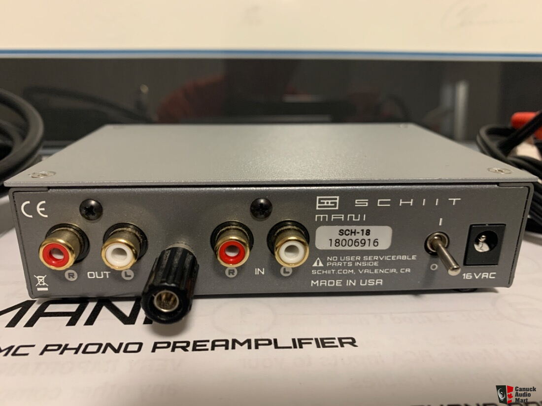 Schiit Mani Phono Preamp Photo 3798245 Canuck Audio Mart