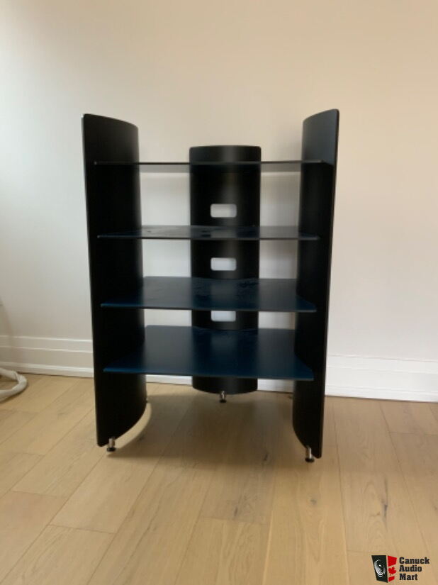Finite Elemente Segment X (4 levels) equipment rack in blue Photo ...