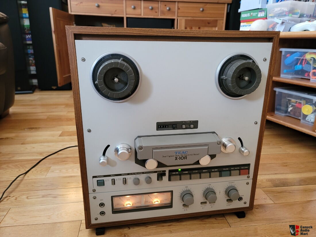 Teac X10-R reel to reel deck with hubs and spare reel Photo #3825261 -  Aussie Audio Mart