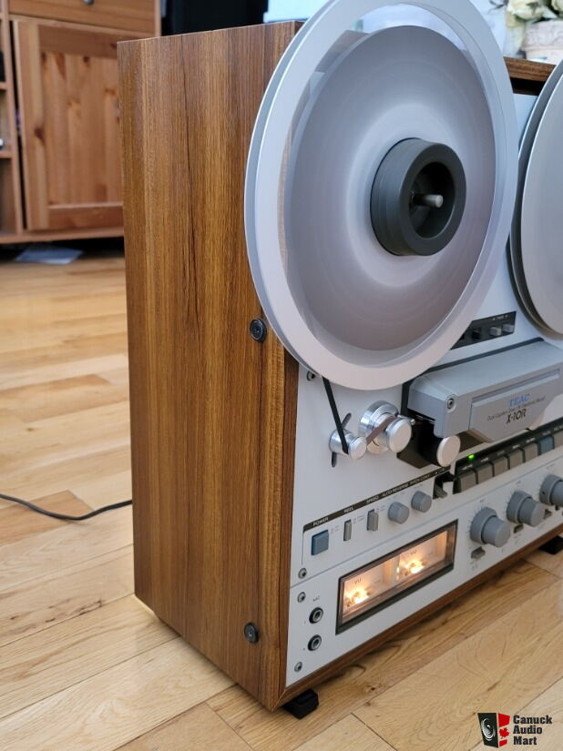 Teac X10-R reel to reel deck with hubs and spare reel Photo