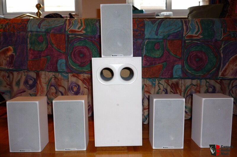 Boston Acoustics Subsat 6 plus three additional BA speakers Photo