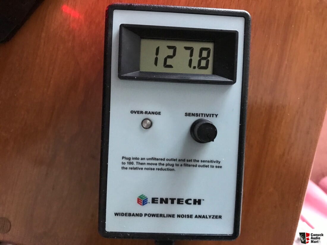Entech AC noise meter with built in speaker For Sale - UK Audio Mart