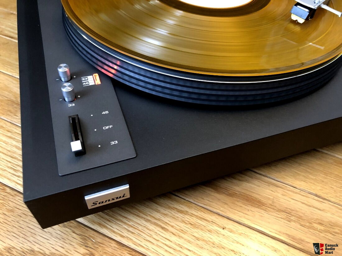 Platine Sansui SR-525 : premières écoutes après remise en bonne forme. 😍🎶🎶😍 Frédérick