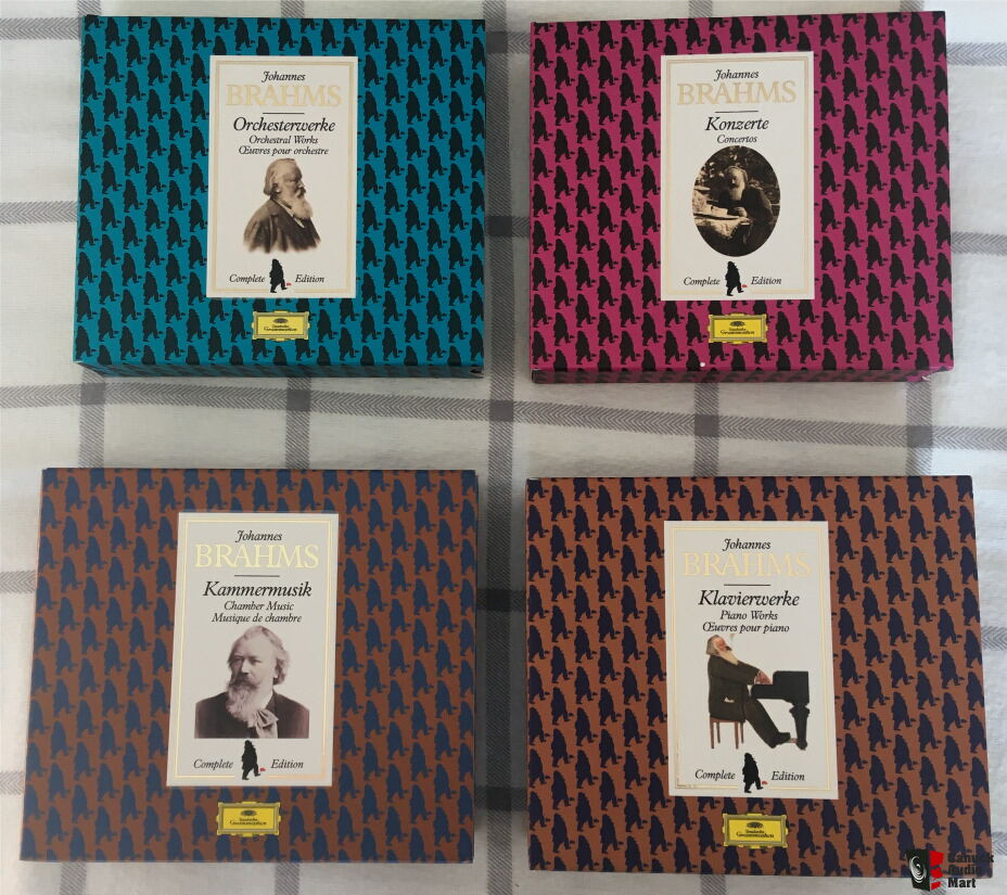 Johannes 'BRAHMS Complete Edition' 1st Issue from 1987, Deluxe 46