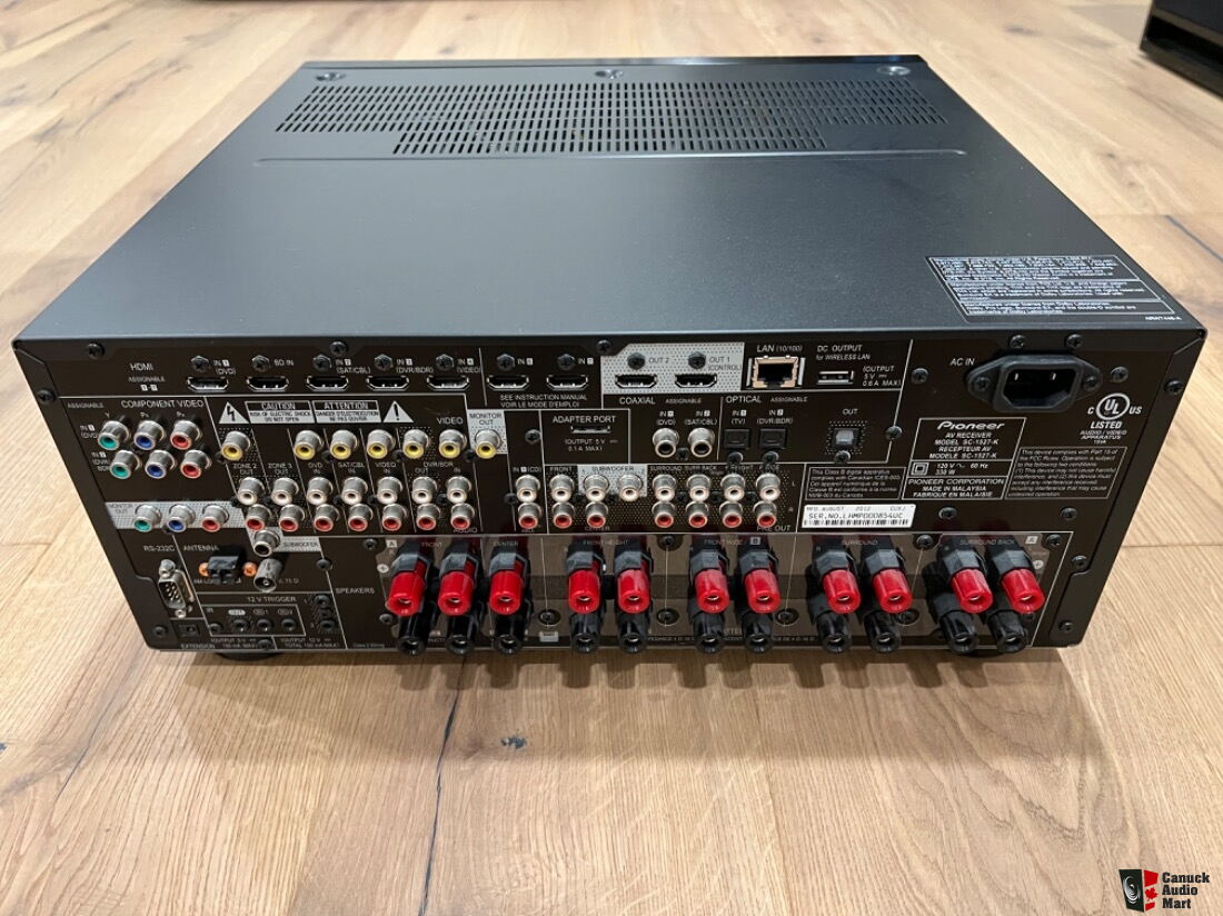 Pioneer SC-1527-K AVR Receiver For Sale - Canuck Audio Mart