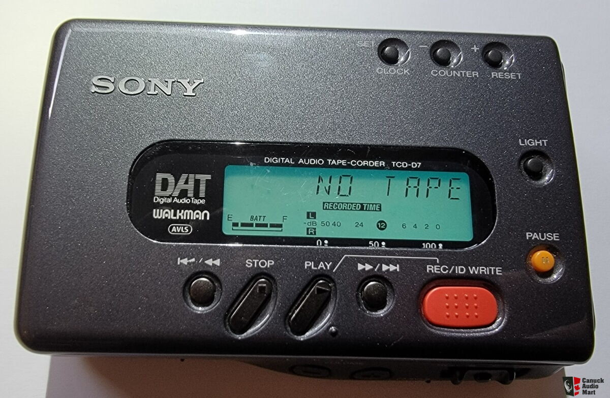 Sale Pending: Sony TCD-D7 Walkman Portable Digital Audio Tape