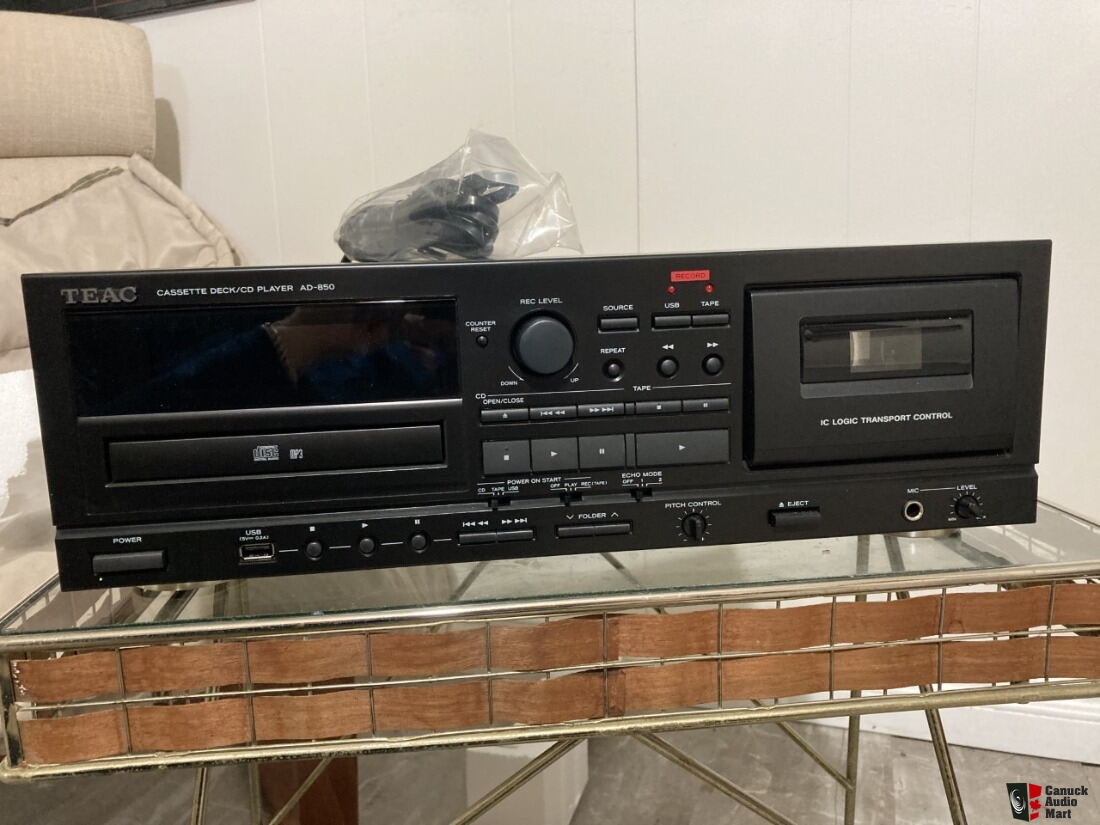 TEAC AD-850 Cassette and CD Player with USB-Recorder For Sale