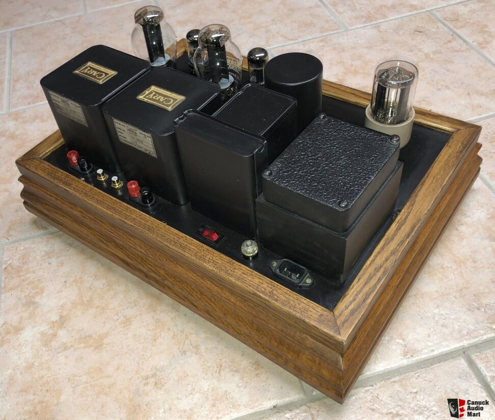 Amplificateur à Tube DIY 300B LA ROSA - Classe A, 8W, Stéréo, Fait Main France, Rouge, Occasion