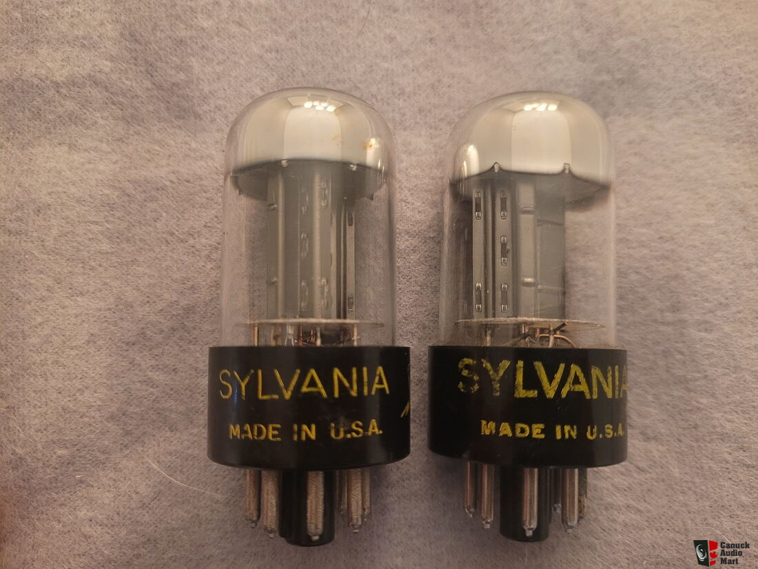 Baldwin 6SN7 GTB 真空管 2本セット Sylvania/Baldwin 6SN7 GTB - Hard Chrome Top - Matched Pairs Photo