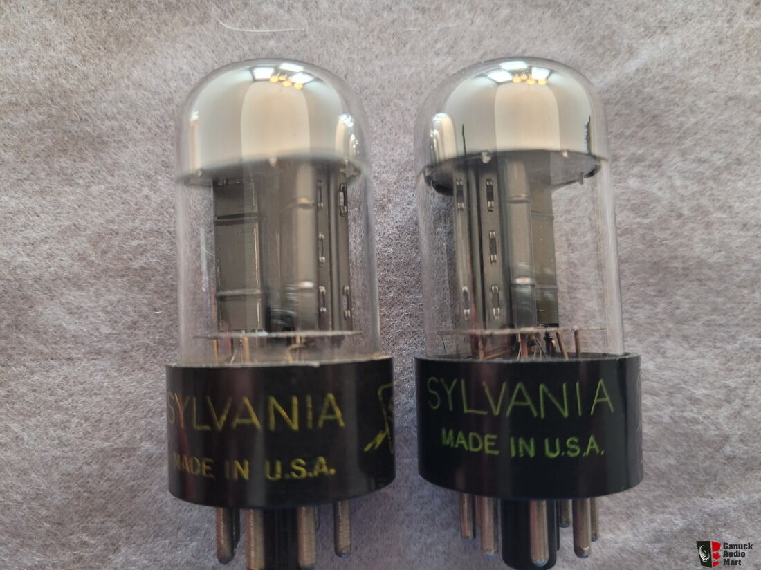 Baldwin 6SN7 GTB 真空管 2本セット Sylvania/Baldwin 6SN7 GTB - Hard Chrome Top - Matched Pairs Photo