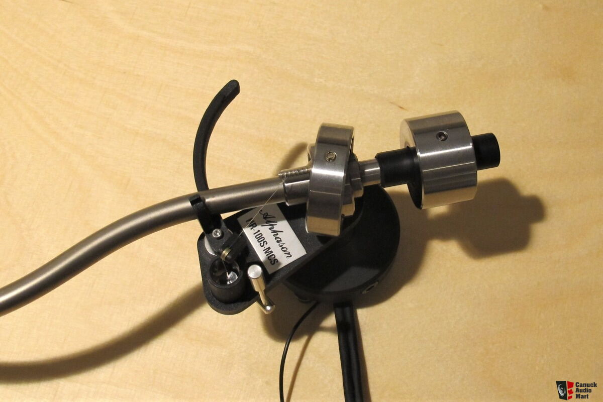 Bras De Lecture Alphason HR-100S-MCS – Titane, Câble Phono Inclus, Occasion