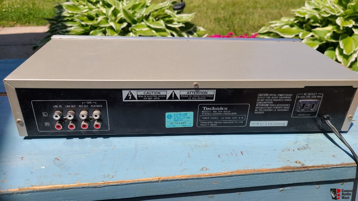 Technics 7 Band Equalizer For Sale Canuck Audio Mart