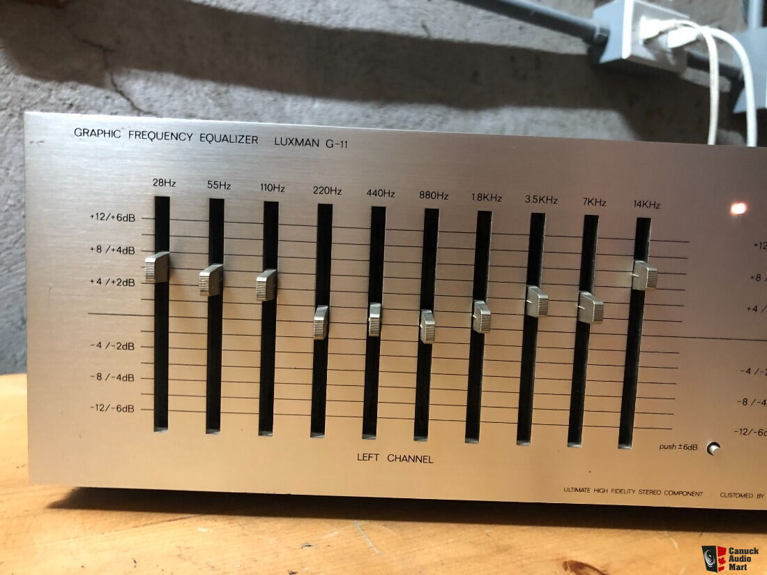 Luxman G-11 Vintage Equalizer For Sale - Canuck Audio Mart