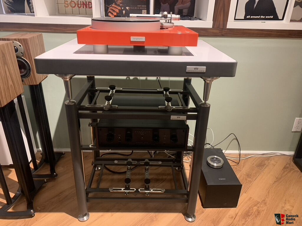 Ex-Demo - Artesanía Audio Prestige 3 Tier Audio Rack + Krion Turntable ...