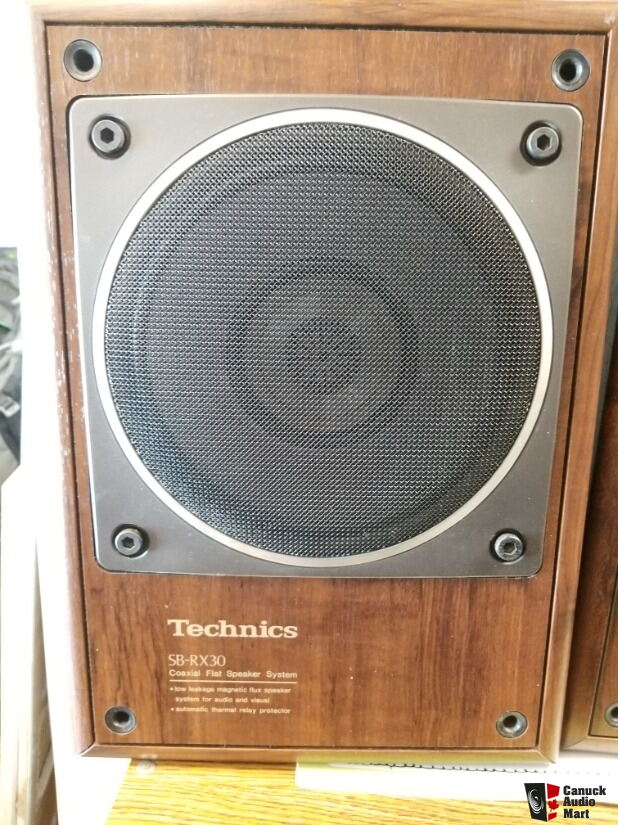 Technics SB-RX30 Coaxial Flat Speaker System Photo #3932801