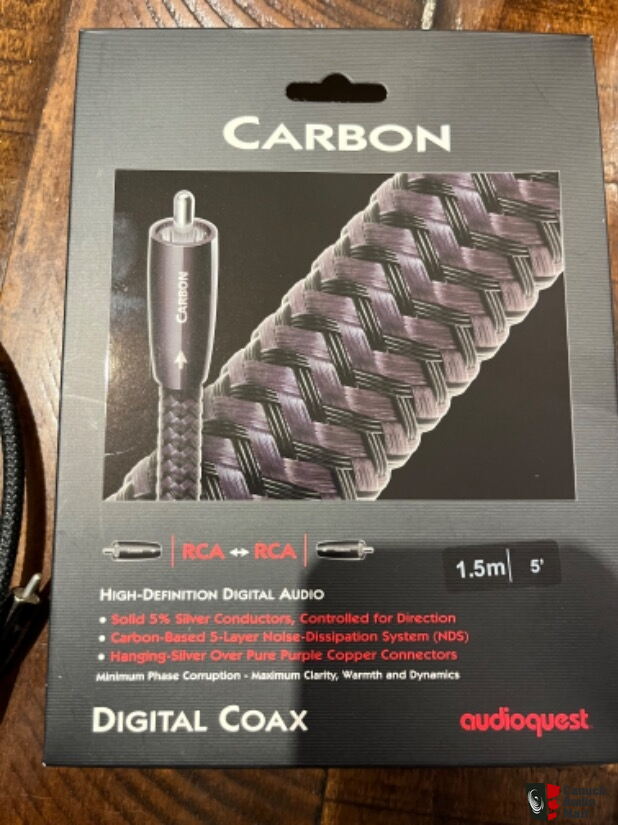 audioquest  DIGITAL Coax Carbon 1.5m