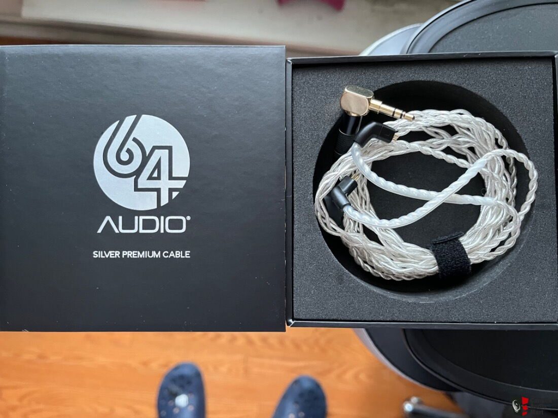 64 Audio Premium Silver Cable 3.5mm Photo #3976008 - Aussie Audio Mart