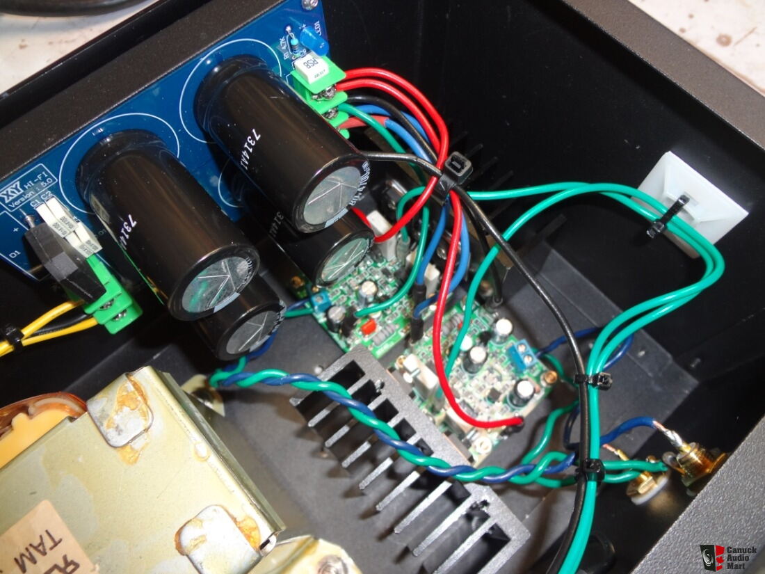 Rack Style Power Amplifier using MX40SE amplifier boards ( Sale Pending