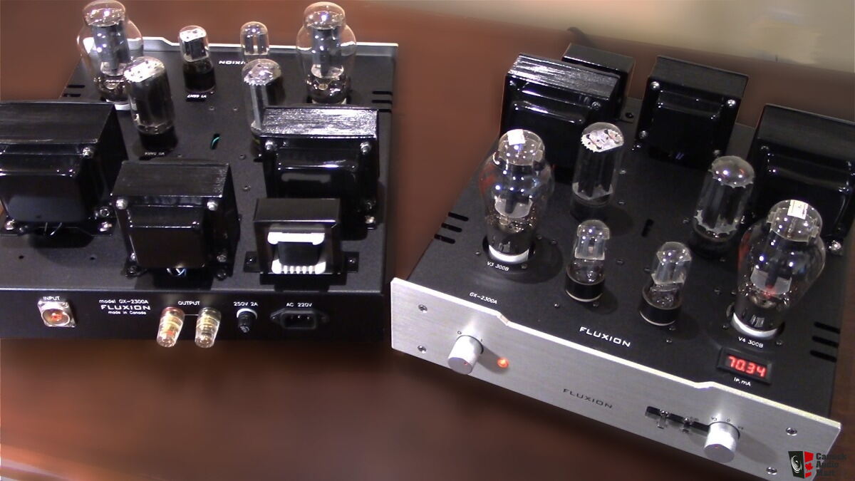 parallel 300B SET monoblock power amplifier GX2300A, fluxion tube amplifiers Photo 4000240