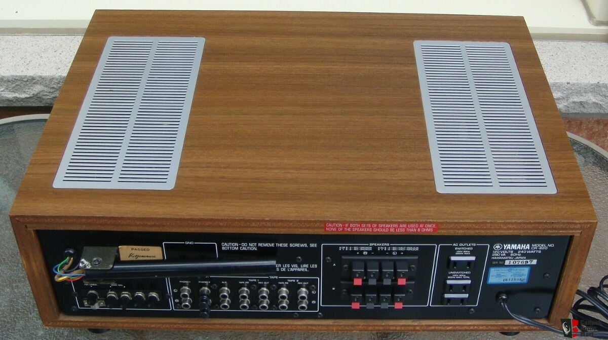Yamaha CR820 AM/FM Stereo Receiver + Manuals, Test Report (pdf)